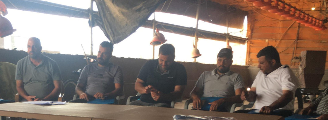 وزارة الزراعة تختتم دورة تدريبية حول تقنيات الاعلاف البديلة و تربية المواشي في محافظة طوباس.