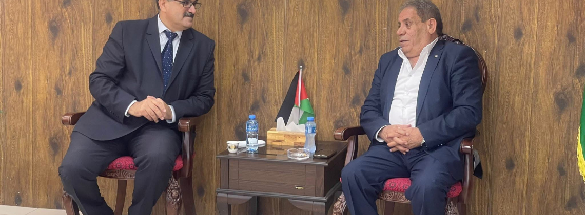 وكيل وزارة الزراعة ينفذ زيارة ميدانية لمتابعة سير العمل في مديرية زراعة بيت لحم ويبحث تعزيز التعاون مع محافظ المحافظة.