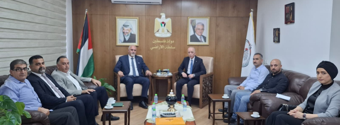 تطويراً للقطاع الزراعي وتعزيزاً للتجارة الخارجية.. تخصيص قطعة ارض في محافظة اريحا لصالح وزارة الزراعة