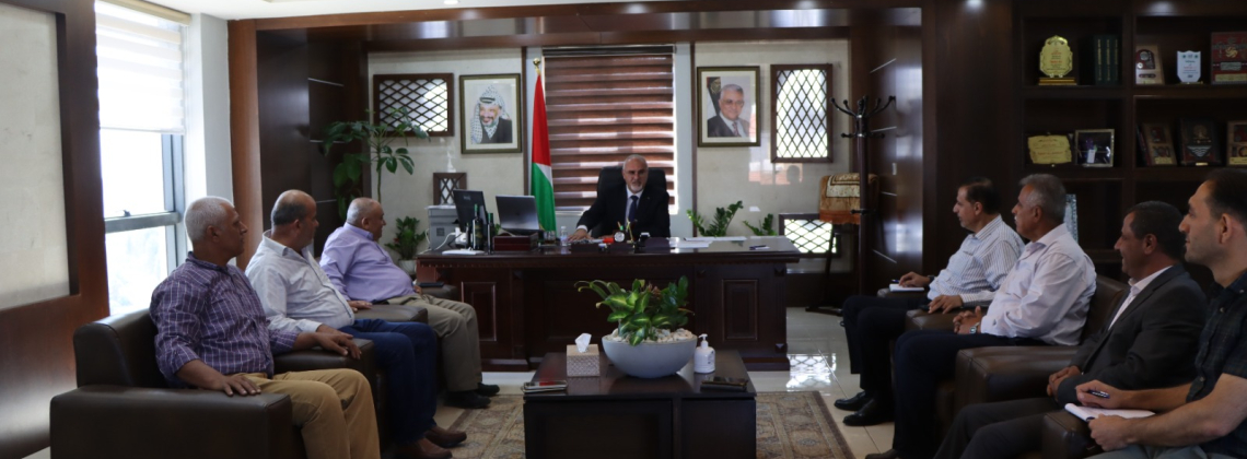 سليمية يبحث سبل دعم المزارعين وتعزيز القطاع الزراعي في الأغوار الشمالية.