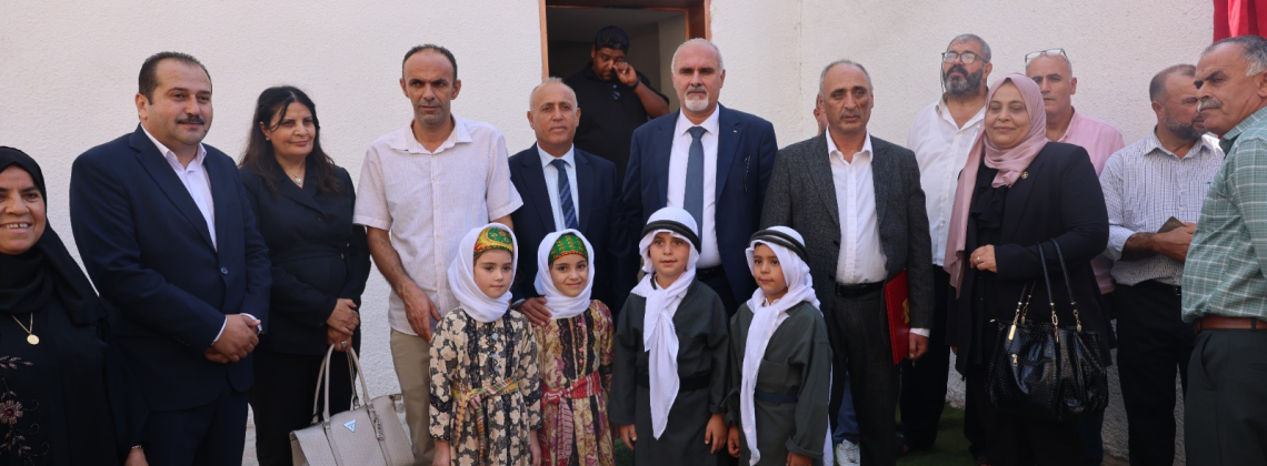 وزير الزراعة يفتتح دائرة زراعة وبيطرة ميثلون ويوقّع اتفاقية إنشاء متنزه بيئي في بلدة المغير.