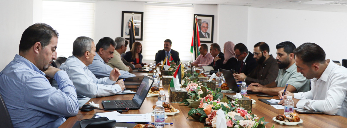 وزارة الزراعة تعقد الإجتماع الثالث للَّجنة التوجيهية لمشروع التأمين الزراعي لمتابعة التنفيذ وبحث الخطوات المستقبلية.