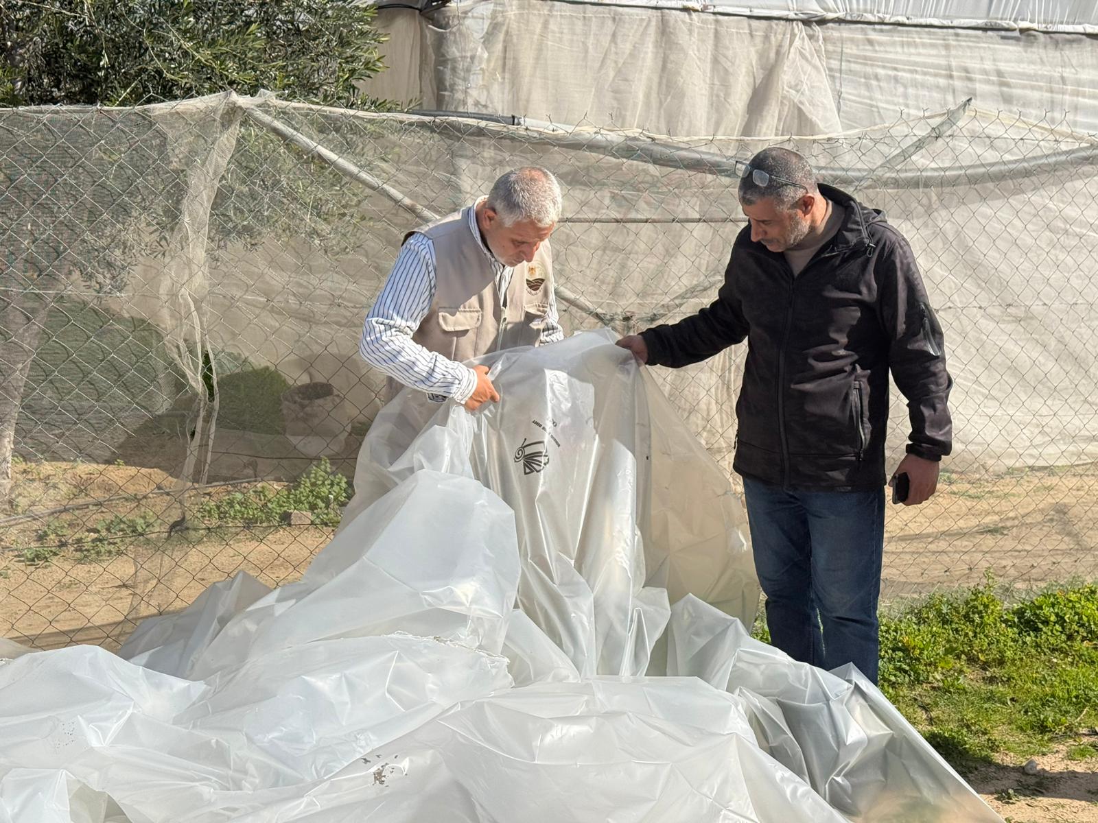 وزارة الزراعة: لجنة الطوارئ الزراعية العليا وبالشراكة مع أنيرا تُشرف على إعادة تأهيل دفيئات زراعية لصالح 80 مزارعاً في المحافظات الجنوبية